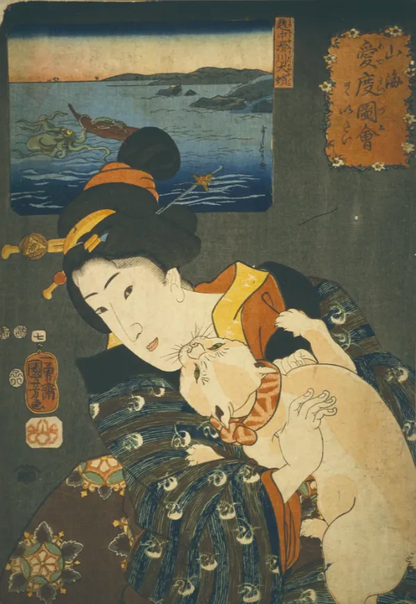 Utagawa Kuniyoshi, Sankai Aitai Zue, Woo Itai