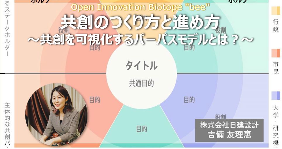 共創のつくり方と進め方~共創を可視化するパーパスモデルとは?~ | WORK MILL